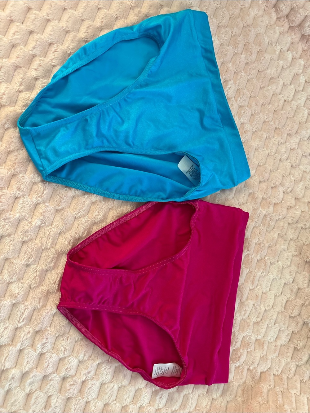 Weissman Bright Turquoise and Fuchsia Dance Briefs for Kids